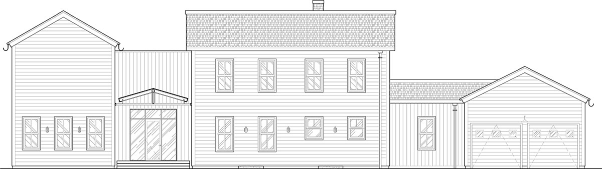 farmhouse 1 front elevation